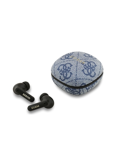Guess PU 4G Desenli Klasik Metal Yazı Logolu Bluetooth 5.4 Kulak İçi Kulaklık