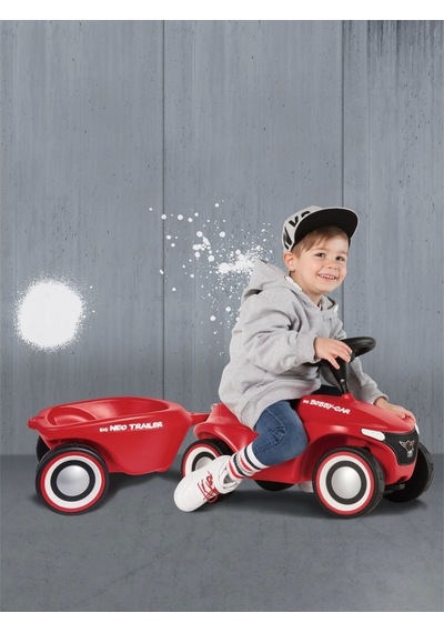 Big Bobby Car Neo Trailer - Red - Smb-800056266