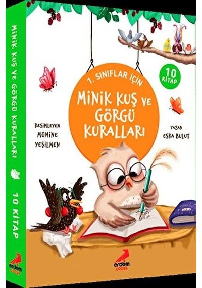 Minik Kuş Ve Görgü Kuralları - 10 Kitap