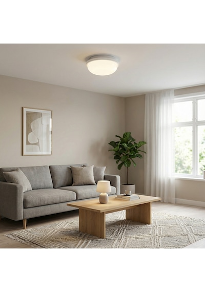 Mutlusan Ledli Armatür Beyaz Işık 16 CM Beyaz