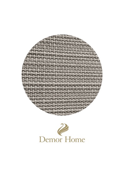 Br Demor Home Keten Dokulu Sis Grisi Kırlent Yastık Kılıfı