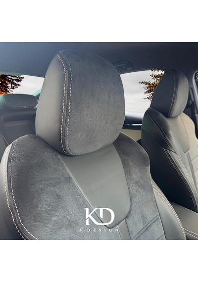 Skoda Octavia Uyumlu Araca Özel Oto Koltuk Kılıfı 158591 Siyah