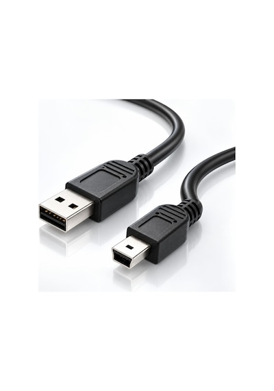 Mini Usb B 5 Pin Data Ve Şarj Kablosu 1.5 Metre