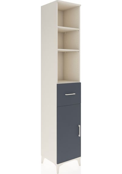 Hyperion Dolap 4 Raflı Tek Çekmeceli Tek Kapaklı 44x44x243 Ay... Aytaşı
