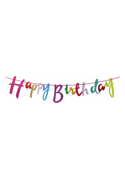 Flama Happy Brıthday Rengarenk Pk:1 +3