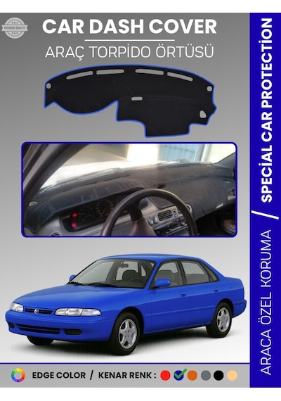 Mazda 626 Cronos 1991-1996 Torpido Örtüsü Panel Halısı Torpido Koruma Özel Kesim Kaymaz Uv Koruma - 163 Stiloto