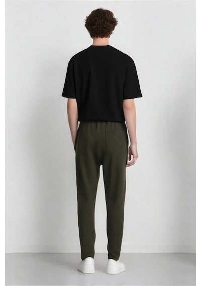 DeFacto Kışlık Jogger Pantolon Beli Bağcıklı Cepli Düz Paça D8641AX24AUKH244 Haki DeFacto Kışlık Jogger Pantolon Beli Bağcıklı Cepli Düz Paça D8641AX24AUKH244 Haki