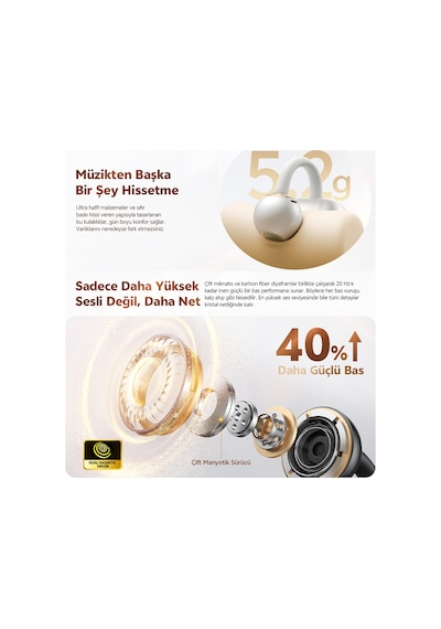 Qcy C50 Crossky Bluetooth 6.0 Kulakiçi Kulaklık Mavi