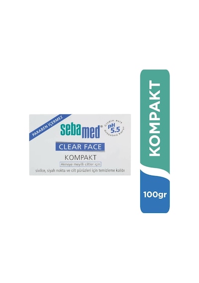 Sebamed Clear Face Sabun Sivilce ve Siyah Nokta Karşıtı 100 G