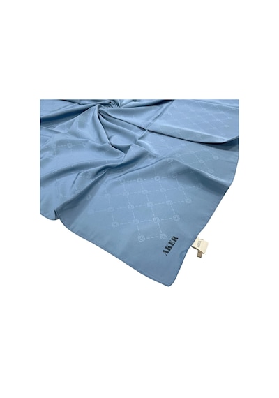 Aker Monogram Eşarp - İndigo 925 - Bej 983