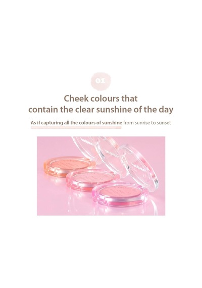 Yumuşak Ve Nemli Dokulu Allık Pure Blushed Sunshine Cheek 28 Romantic Rose Palace Ver Çok Renkli