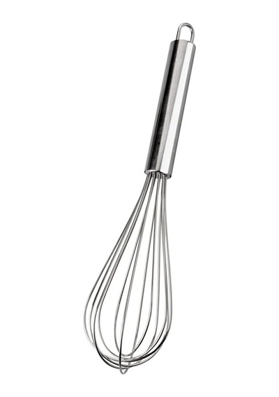 Paslanmaz Çelik 25cm Çırpıcı Yumurta Süt Karıştırıcı Hamur Çırpıcı Metal Saplı Lüx Çırpıcı Renkli