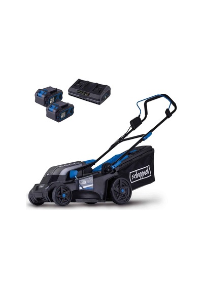 Akülü Çim Biçme Makinesi Bc-mp380-x 20v Fırçasız Akülü Çim Biçme Makinesi 38 Cm Kesme Genişliği 450 500 M2 İçin 25 75 Mm Kesme Yüksekliği Ayarı 45 L Sepet 20 V-ıxes Serisi 2