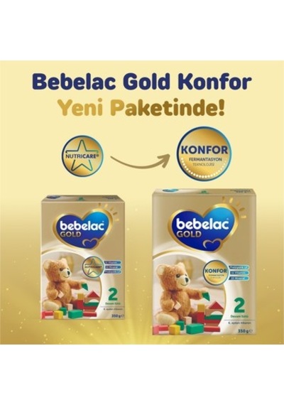 Konforlu Devam Sütü: Bebelac Gold 6-12 Ay 350ml