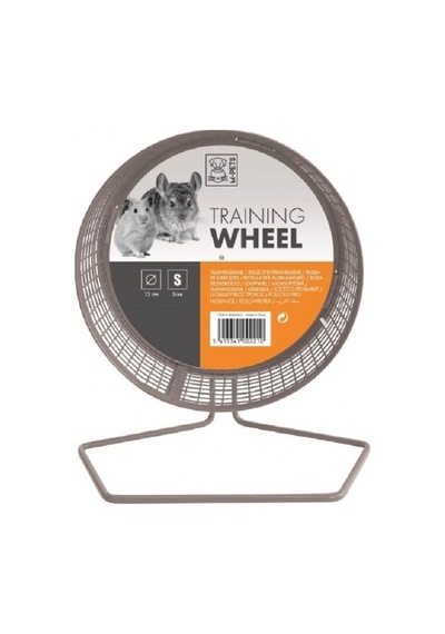 M-Pets Hamster Training Ayaklı Small Metal Çark 13 CM
