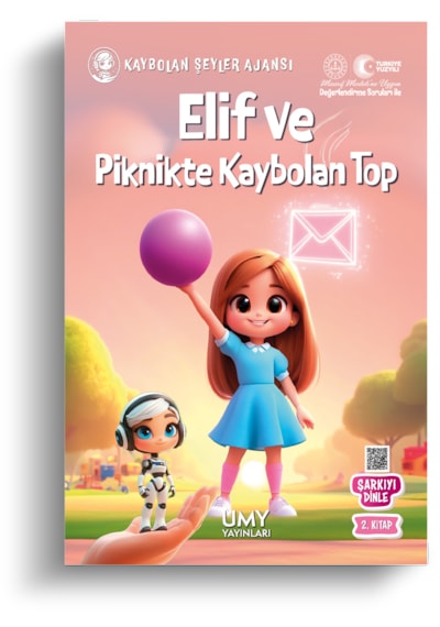 Umy Yayınları Elif Ve Piknikte Kaybolan Top - Çocuklar İçin Doğa Sevgisi Ve Problem Çözme Temalı Hikaye Kitabı