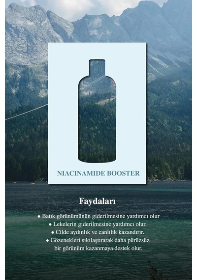 Niacinakarın Bölgesi Booster Firming Face And Body Vegan Morning Toner 400ml Tonik
