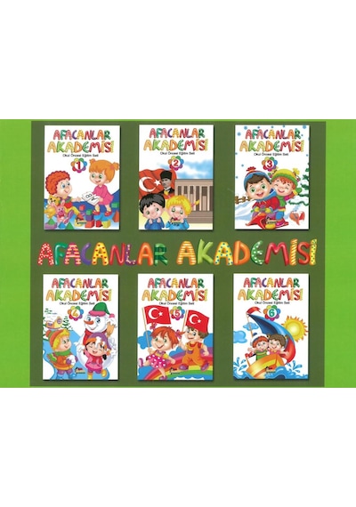 Ilk Akademi Afacanlar Akademisi Okul Öncesi Eğitim Seti 36+ Ay