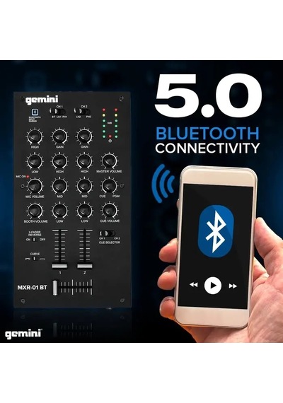 Mxr-01bt 2-kanal Bluetooth Destekli Dj Mikser