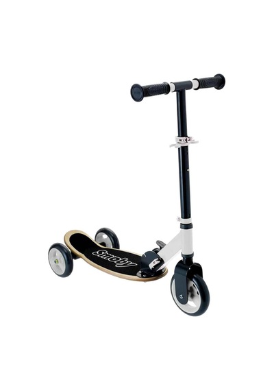 Ahşap 3w Katlanabilir Scooter 7600750908 Siyah