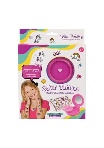 4791 Hobi Set Renkli Dövmeler