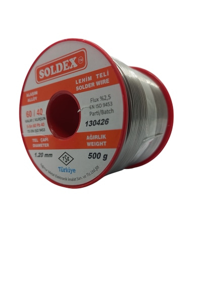 Soldex Lehim Teli 1.2 Mm 500 Gram