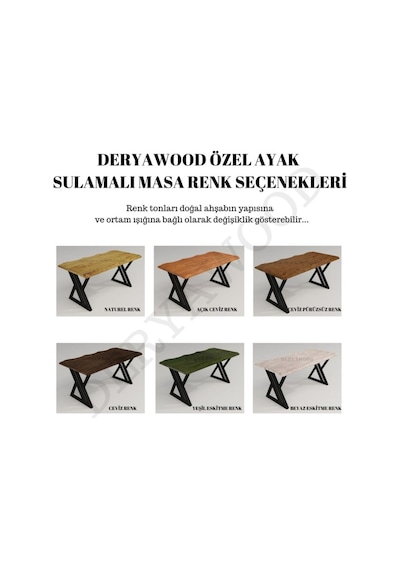 Masif Ahşap Pinus Sulamalı Mutfak Masası 85 x 200 x 76cm