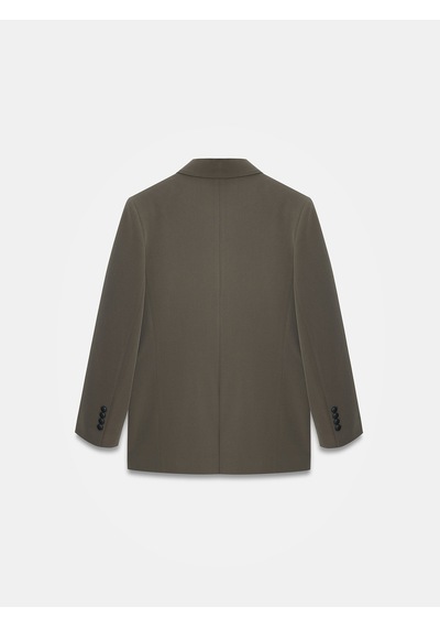 Dilvin 60784 Kruvaze Blazer Ceket-haki Haki