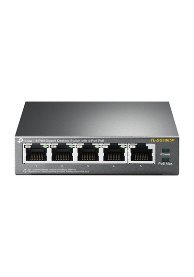 Tp-link 5port Gigabit 4xpoe 65w Tl-sg1005p
