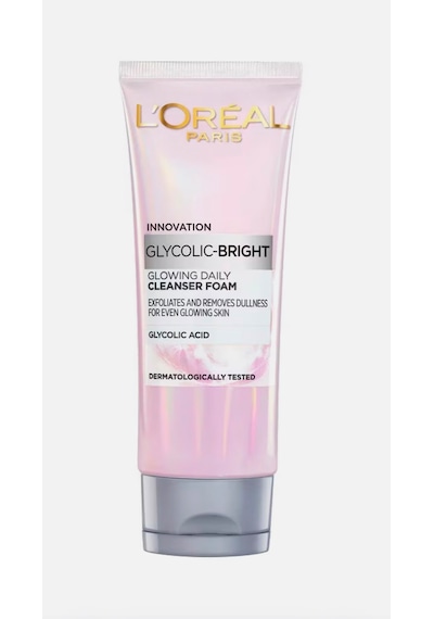 L'oréal Paris - Glikolik Asitli Parlatıcı Günlük Temizleyici Köpük - 100 Ml