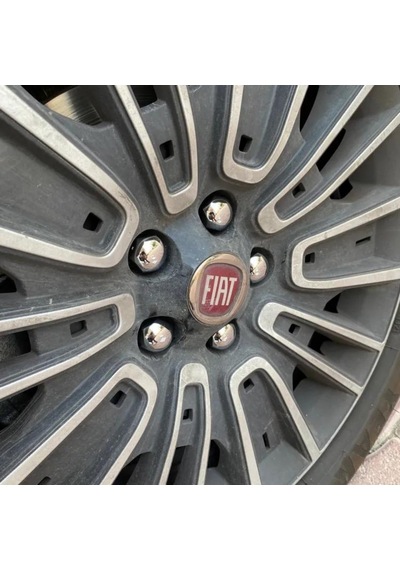 Düz Bijon Kapağı Sökme Aparatlı 20 Li Set Krom 17 mm (01) (Sts Oto Aksesuar)