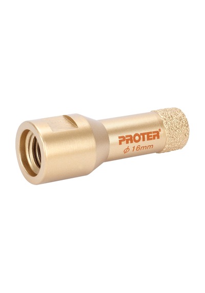 Proter Gold M14 16mm Elmas Granit Mermer Delme Panç 93pc788