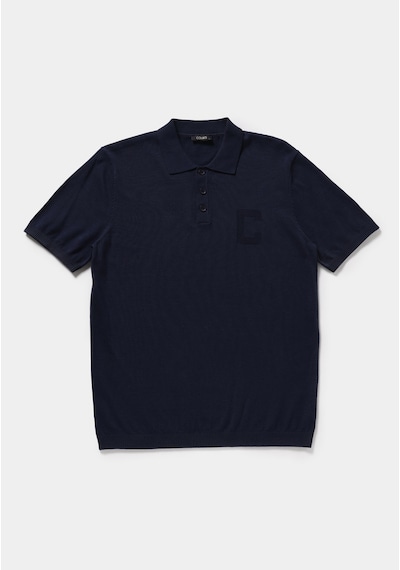 Colin's Colins Regular Fit Polo Yaka Jakarlı Erkek Lacivert Kısa Kol Kazak Cl1081649 Q1.v2 Nav
