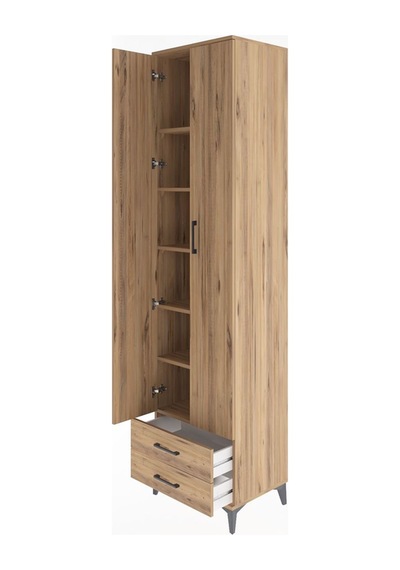 Hyperion Dolap 6 Raflı 2 Çekmeceli 2 Kapaklı 60x44x243 Çam-çam Çam Hyperion Dolap 6 Raflı 2 Çekmeceli 2 Kapaklı 60x44x243 Çam-çam Çam