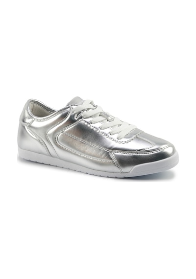 Nine West Rejo 5pr Gümüş Kadın Sneaker 000000000102034118 Gümüş