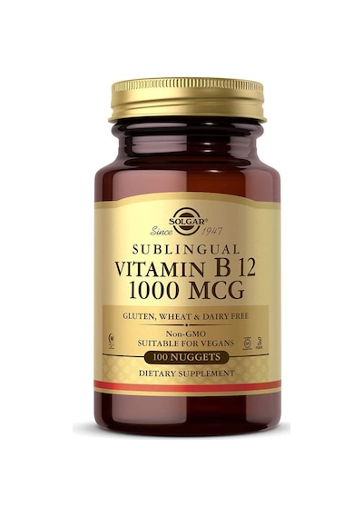 Solgar Vitamin B12 1000 Mcg 100 Kapsül Solgar Vitamin D3 1000 Iu