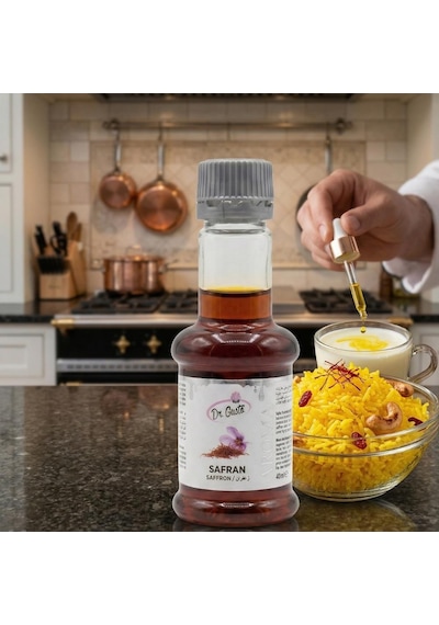Safran Aroması 40 Gr Gıda Aroması Tatlı, İçecek Ve Pastacılık İçin