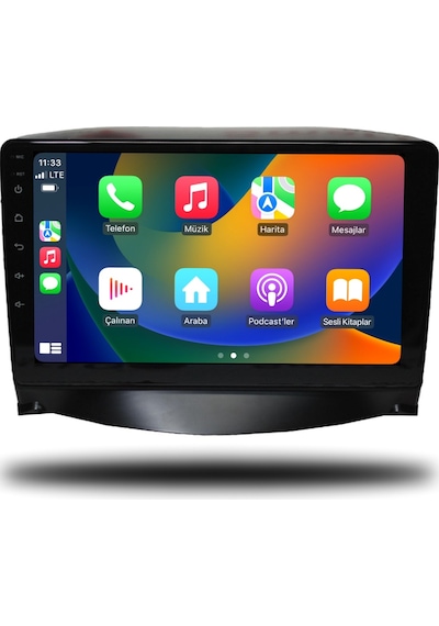 Redhat Peugeot 206+ Android Carplay Multimedya 2006-2012 4gb Ram + 64gb Hafıza + 8 Çekirdek
