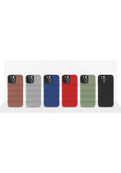 Apple iPhone 13 Pro Uyumlu Klfs Kasis Kılıf-siyah Siyah