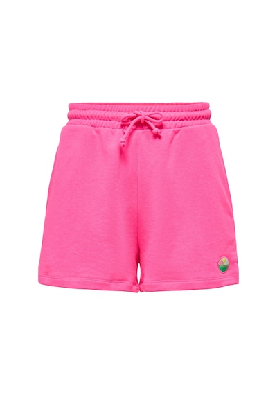 Only Onlmınna Kadın Sweat Şort Rahat Günlük Spor Pembe