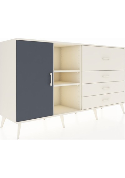 Kronos Konsol 4 Raflı 4 Çekmeceli Tek Kapaklı 176x59x99 Aytaşı-a Aytaşı-antrasit/aytaşı Kronos Konsol 4 Raflı 4 Çekmeceli Tek Kapaklı 176x59x99 Aytaşı-a Aytaşı-antrasit/aytaşı
