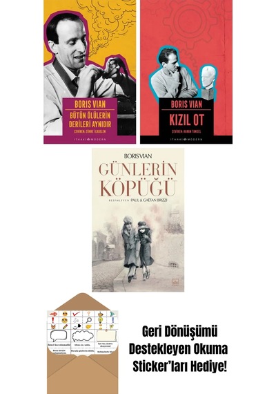 Bütün Ölülerin Derileri Aynıdır + Kızıl Ot + Günlerin Köpüğü Resimli