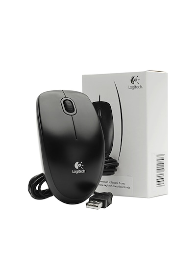 Logıtech 910-003357, B100 Siyah, Usb Kablolu, 1000dpi, Optik, 3 Tuşlu, Mouse Diğer