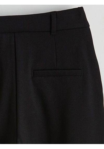 Lcwaıkıkı Classic Siyah Standart Fit Geniş Paça Kadın Pantolon