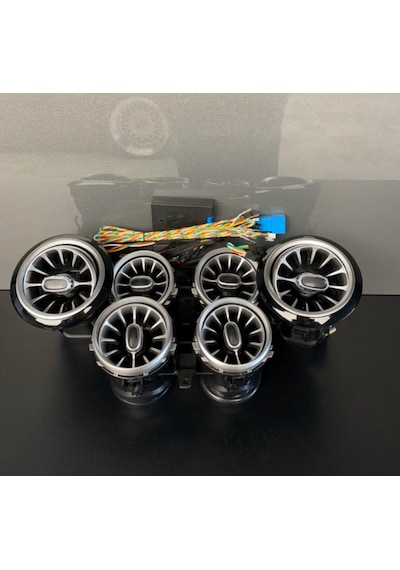 Mercedes E Seris 2016-2017 W213 3 Renk Ön Havalandırma Menfez Set (479574808)