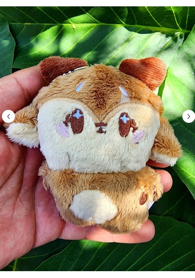 Pepikon Enhypen Skzoo Kpop Peluş Oyuncak Anahtarlık 10 Cm Süpriz Hediyeli Açık Kahverengi - Bej