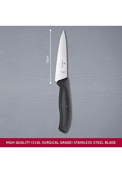 Bıçağı Tranç Blister Uzunluk 12 Cm 6.8003.12b Üstüne Siyah Çok Renkli