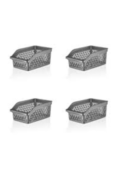 Dolap Ve Raf Düzenleyici 6,5 Lt Cabinet And Shelf Organizer 4,5 L Gri