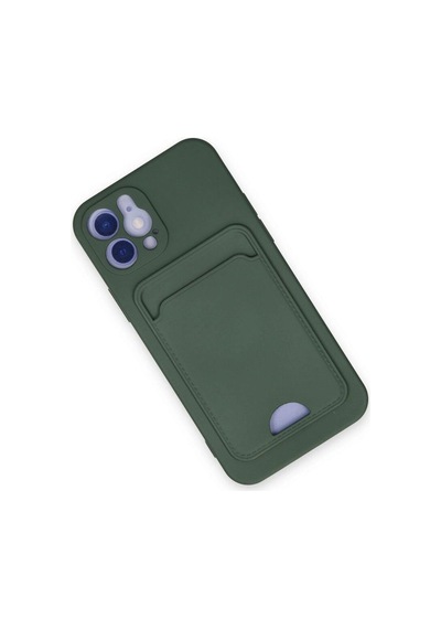 Apple İphone 12 Kılıf Kelvin Kartvizitli Silikon