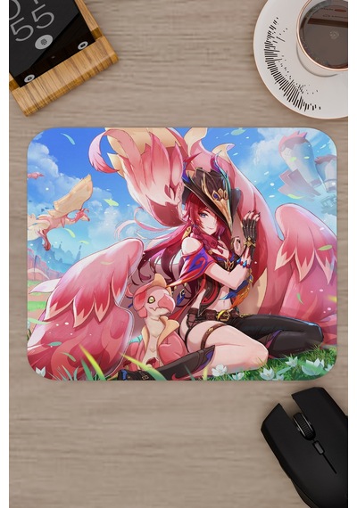 Chasca Genshin Impact Anime Gacha V5 - 22x18 Gaming Mouse Pad Fare Altlığı